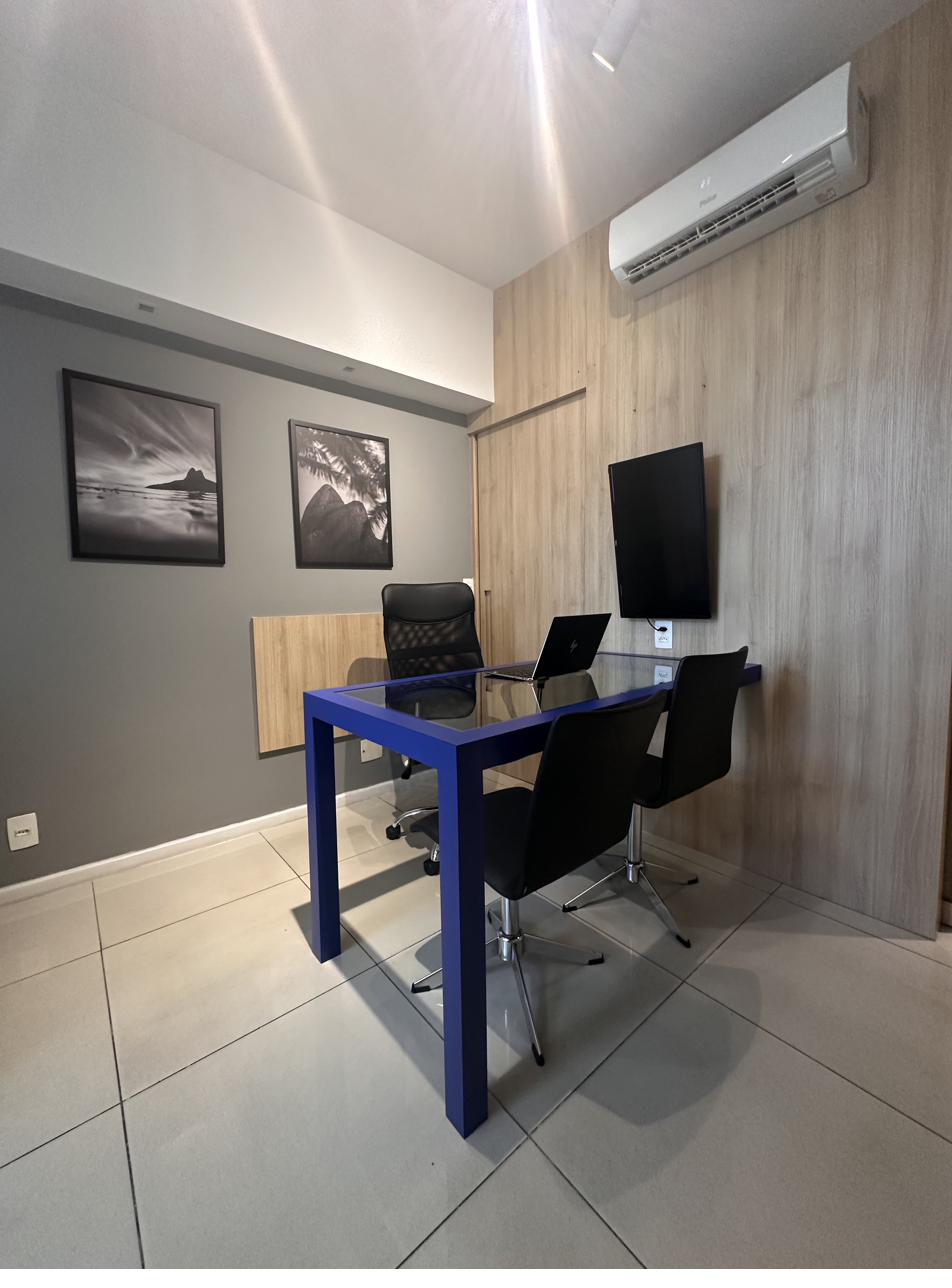 Sala de consulta da Clínica Ortopédica Ipanema
